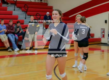 Thumbnail 1 in Forest Lake Christian vs. Stone Ridge Christian (CIF SJS D6 Final) photogallery.