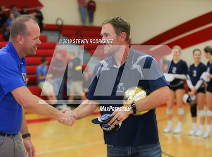 Thumbnail 3 in Forest Lake Christian vs. Stone Ridge Christian (CIF SJS D6 Final) photogallery.