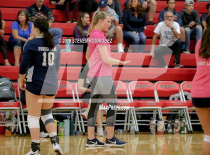 Thumbnail 2 in Forest Lake Christian vs. Stone Ridge Christian (CIF SJS D6 Final) photogallery.