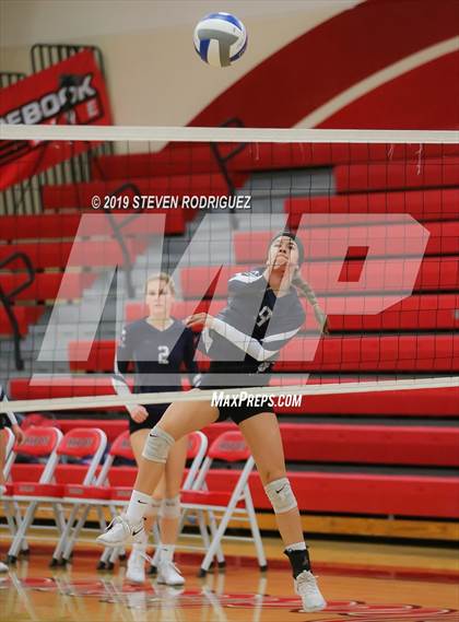 Thumbnail 2 in Forest Lake Christian vs. Stone Ridge Christian (CIF SJS D6 Final) photogallery.
