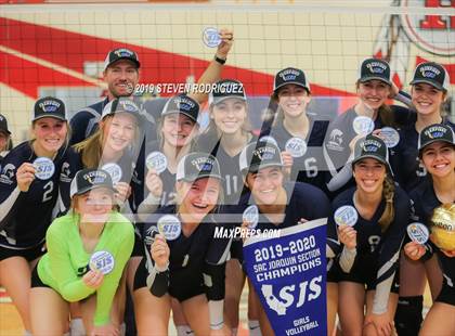 Thumbnail 3 in Forest Lake Christian vs. Stone Ridge Christian (CIF SJS D6 Final) photogallery.