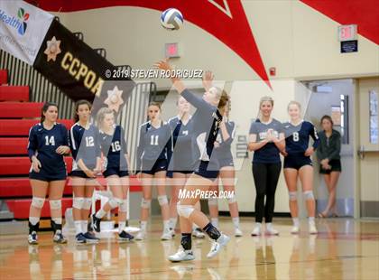 Thumbnail 3 in Forest Lake Christian vs. Stone Ridge Christian (CIF SJS D6 Final) photogallery.