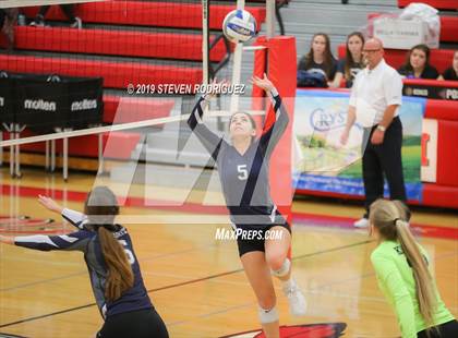 Thumbnail 1 in Forest Lake Christian vs. Stone Ridge Christian (CIF SJS D6 Final) photogallery.