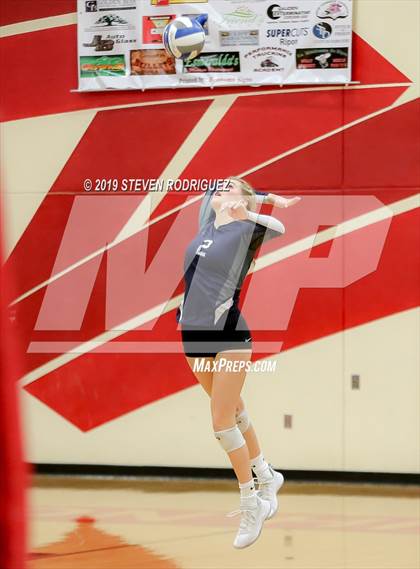 Thumbnail 2 in Forest Lake Christian vs. Stone Ridge Christian (CIF SJS D6 Final) photogallery.