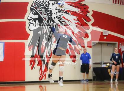 Thumbnail 3 in Forest Lake Christian vs. Stone Ridge Christian (CIF SJS D6 Final) photogallery.