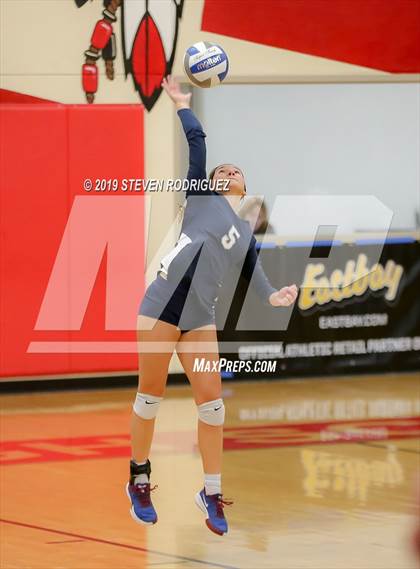 Thumbnail 2 in Forest Lake Christian vs. Stone Ridge Christian (CIF SJS D6 Final) photogallery.