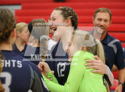 Thumbnail 1 in Forest Lake Christian vs. Stone Ridge Christian (CIF SJS D6 Final) photogallery.