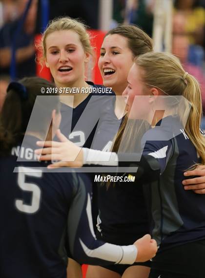 Thumbnail 3 in Forest Lake Christian vs. Stone Ridge Christian (CIF SJS D6 Final) photogallery.
