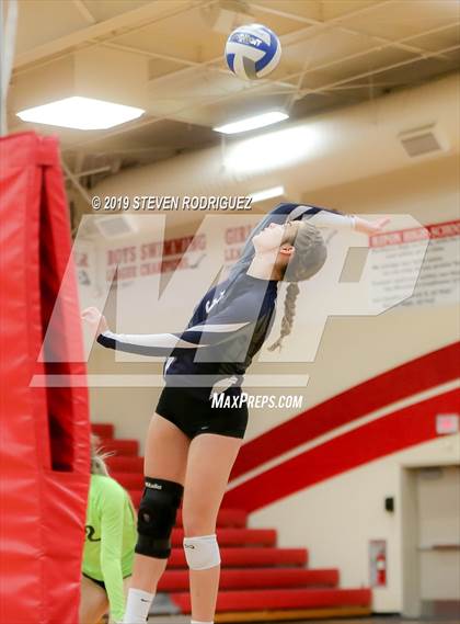 Thumbnail 2 in Forest Lake Christian vs. Stone Ridge Christian (CIF SJS D6 Final) photogallery.