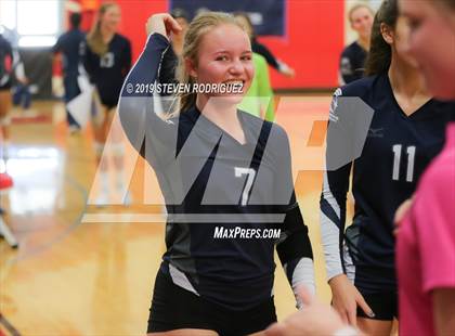 Thumbnail 3 in Forest Lake Christian vs. Stone Ridge Christian (CIF SJS D6 Final) photogallery.