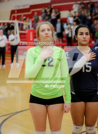 Thumbnail 3 in Forest Lake Christian vs. Stone Ridge Christian (CIF SJS D6 Final) photogallery.