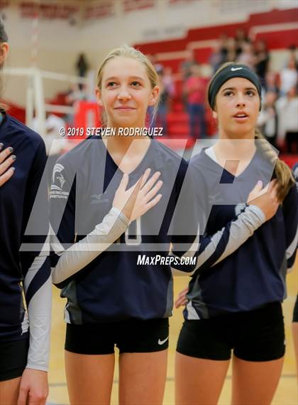 Thumbnail 3 in Forest Lake Christian vs. Stone Ridge Christian (CIF SJS D6 Final) photogallery.
