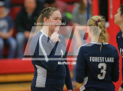 Thumbnail 3 in Forest Lake Christian vs. Stone Ridge Christian (CIF SJS D6 Final) photogallery.