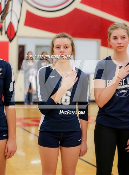 Thumbnail 2 in Forest Lake Christian vs. Stone Ridge Christian (CIF SJS D6 Final) photogallery.