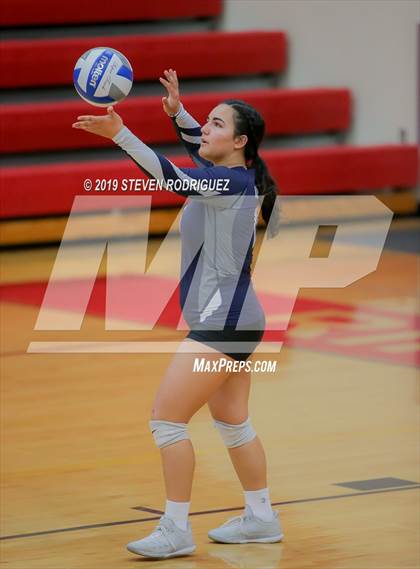 Thumbnail 2 in Forest Lake Christian vs. Stone Ridge Christian (CIF SJS D6 Final) photogallery.