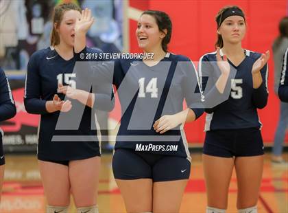 Thumbnail 3 in Forest Lake Christian vs. Stone Ridge Christian (CIF SJS D6 Final) photogallery.