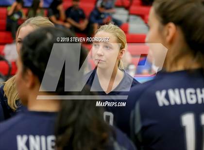 Thumbnail 2 in Forest Lake Christian vs. Stone Ridge Christian (CIF SJS D6 Final) photogallery.