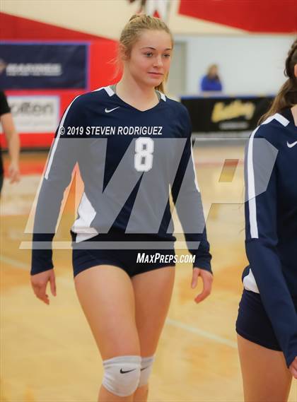 Thumbnail 2 in Forest Lake Christian vs. Stone Ridge Christian (CIF SJS D6 Final) photogallery.