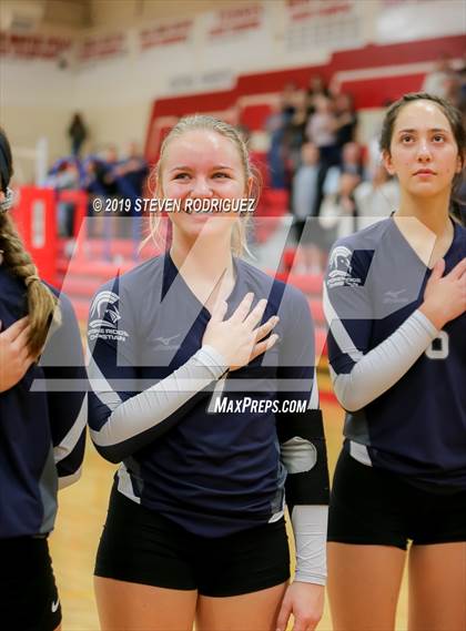 Thumbnail 2 in Forest Lake Christian vs. Stone Ridge Christian (CIF SJS D6 Final) photogallery.