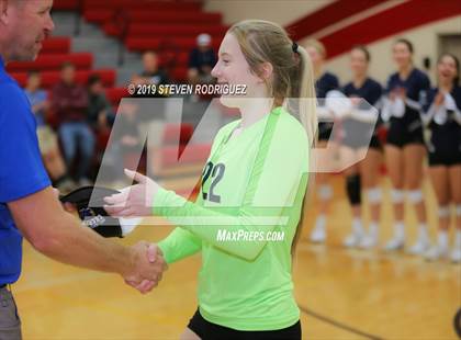 Thumbnail 2 in Forest Lake Christian vs. Stone Ridge Christian (CIF SJS D6 Final) photogallery.
