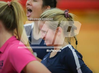 Thumbnail 2 in Forest Lake Christian vs. Stone Ridge Christian (CIF SJS D6 Final) photogallery.