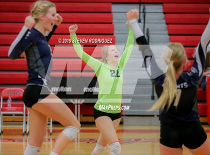 Thumbnail 2 in Forest Lake Christian vs. Stone Ridge Christian (CIF SJS D6 Final) photogallery.