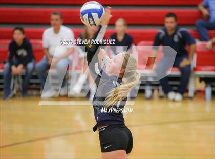 Thumbnail 3 in Forest Lake Christian vs. Stone Ridge Christian (CIF SJS D6 Final) photogallery.