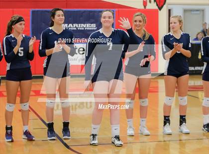 Thumbnail 2 in Forest Lake Christian vs. Stone Ridge Christian (CIF SJS D6 Final) photogallery.
