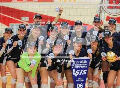 Thumbnail 1 in Forest Lake Christian vs. Stone Ridge Christian (CIF SJS D6 Final) photogallery.