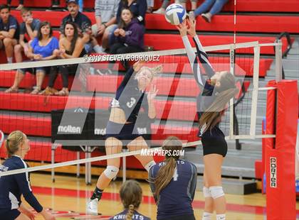 Thumbnail 2 in Forest Lake Christian vs. Stone Ridge Christian (CIF SJS D6 Final) photogallery.