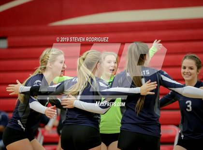 Thumbnail 1 in Forest Lake Christian vs. Stone Ridge Christian (CIF SJS D6 Final) photogallery.