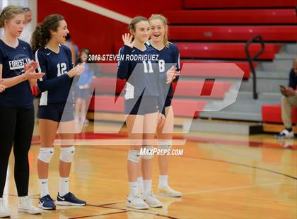 Thumbnail 3 in Forest Lake Christian vs. Stone Ridge Christian (CIF SJS D6 Final) photogallery.