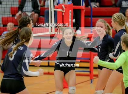Thumbnail 2 in Forest Lake Christian vs. Stone Ridge Christian (CIF SJS D6 Final) photogallery.