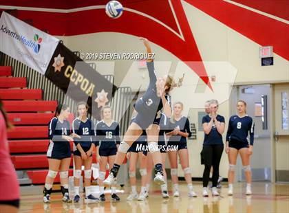 Thumbnail 1 in Forest Lake Christian vs. Stone Ridge Christian (CIF SJS D6 Final) photogallery.
