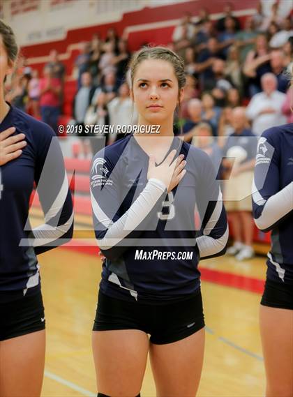 Thumbnail 3 in Forest Lake Christian vs. Stone Ridge Christian (CIF SJS D6 Final) photogallery.