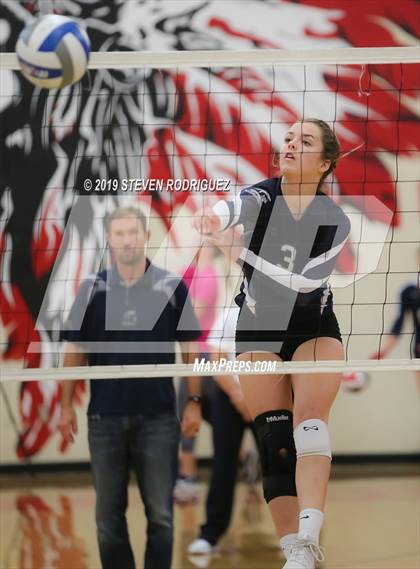 Thumbnail 2 in Forest Lake Christian vs. Stone Ridge Christian (CIF SJS D6 Final) photogallery.