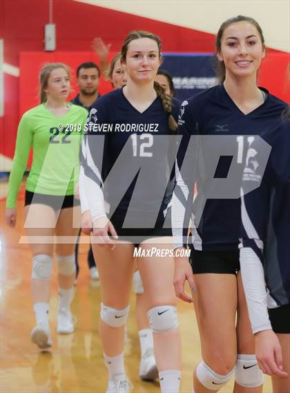 Thumbnail 1 in Forest Lake Christian vs. Stone Ridge Christian (CIF SJS D6 Final) photogallery.