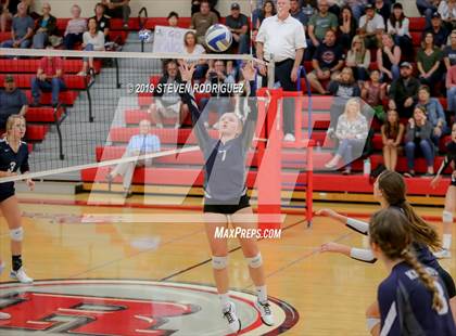 Thumbnail 3 in Forest Lake Christian vs. Stone Ridge Christian (CIF SJS D6 Final) photogallery.