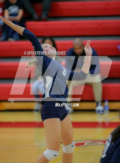 Thumbnail 2 in Forest Lake Christian vs. Stone Ridge Christian (CIF SJS D6 Final) photogallery.