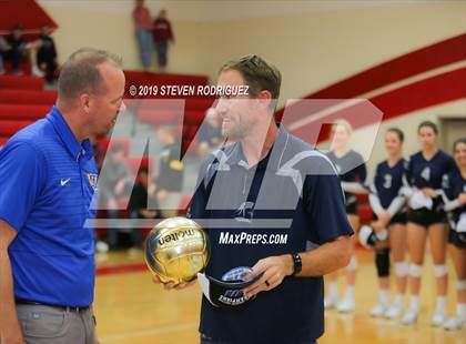 Thumbnail 2 in Forest Lake Christian vs. Stone Ridge Christian (CIF SJS D6 Final) photogallery.