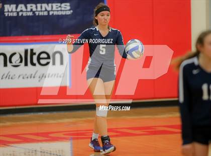 Thumbnail 3 in Forest Lake Christian vs. Stone Ridge Christian (CIF SJS D6 Final) photogallery.