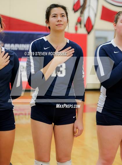Thumbnail 1 in Forest Lake Christian vs. Stone Ridge Christian (CIF SJS D6 Final) photogallery.