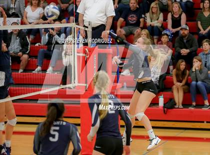 Thumbnail 3 in Forest Lake Christian vs. Stone Ridge Christian (CIF SJS D6 Final) photogallery.