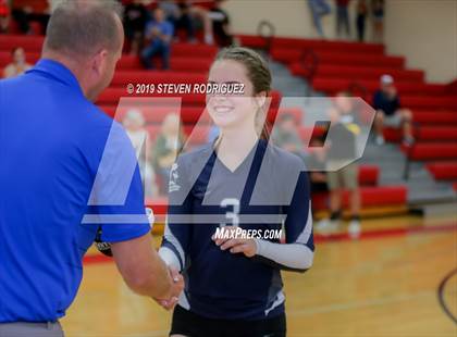 Thumbnail 3 in Forest Lake Christian vs. Stone Ridge Christian (CIF SJS D6 Final) photogallery.
