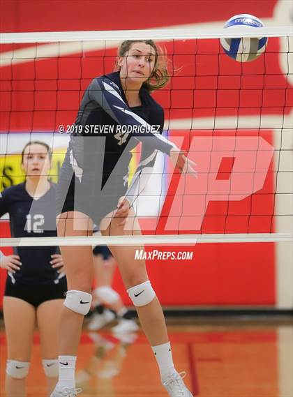 Thumbnail 2 in Forest Lake Christian vs. Stone Ridge Christian (CIF SJS D6 Final) photogallery.