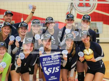 Thumbnail 1 in Forest Lake Christian vs. Stone Ridge Christian (CIF SJS D6 Final) photogallery.