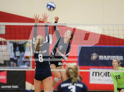 Thumbnail 1 in Forest Lake Christian vs. Stone Ridge Christian (CIF SJS D6 Final) photogallery.