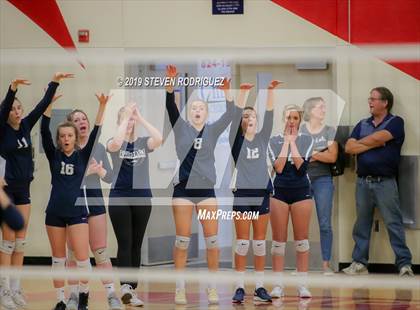 Thumbnail 2 in Forest Lake Christian vs. Stone Ridge Christian (CIF SJS D6 Final) photogallery.