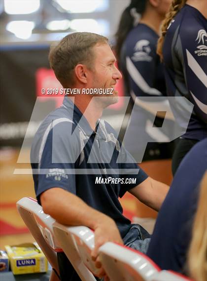 Thumbnail 1 in Forest Lake Christian vs. Stone Ridge Christian (CIF SJS D6 Final) photogallery.