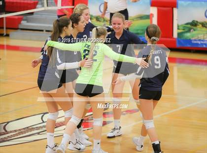Thumbnail 2 in Forest Lake Christian vs. Stone Ridge Christian (CIF SJS D6 Final) photogallery.